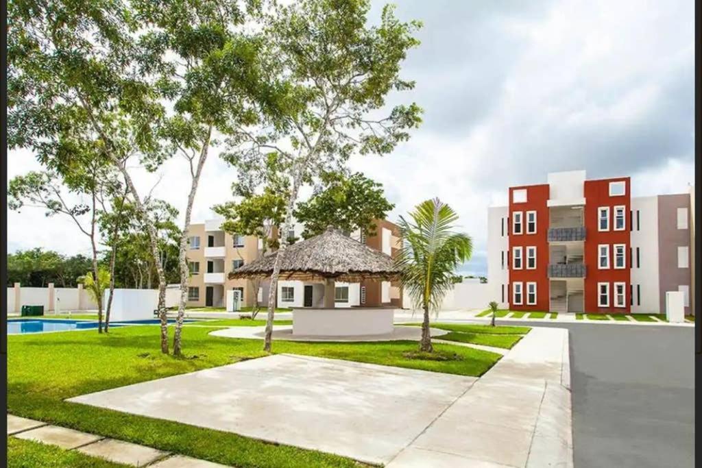Bonito y cómodo apartamento a tu alcance Cancún Exterior foto