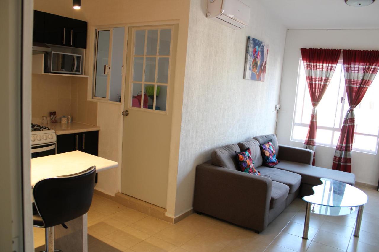 Bonito y cómodo apartamento a tu alcance Cancún Exterior foto